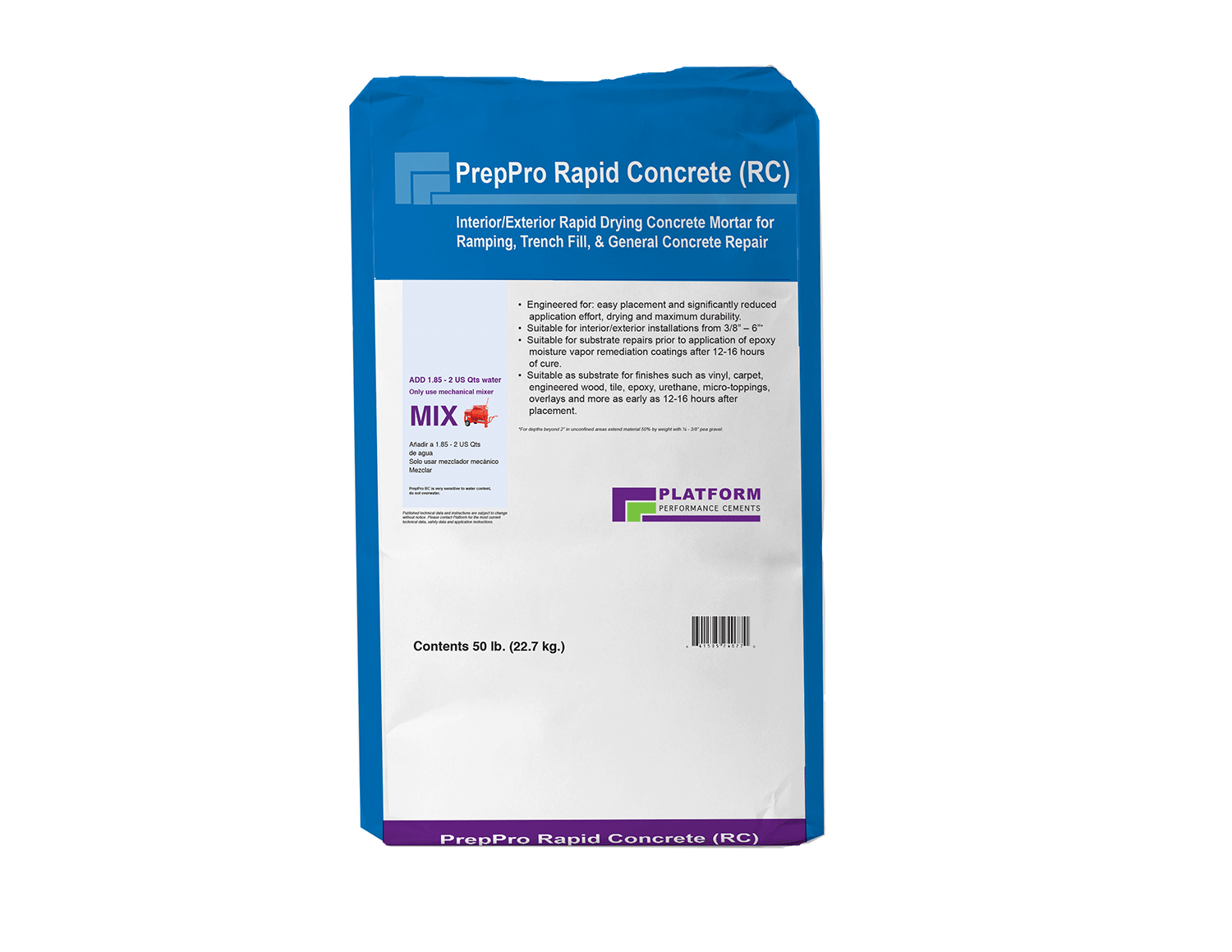 PrepPro Rapid Concrete (RC)